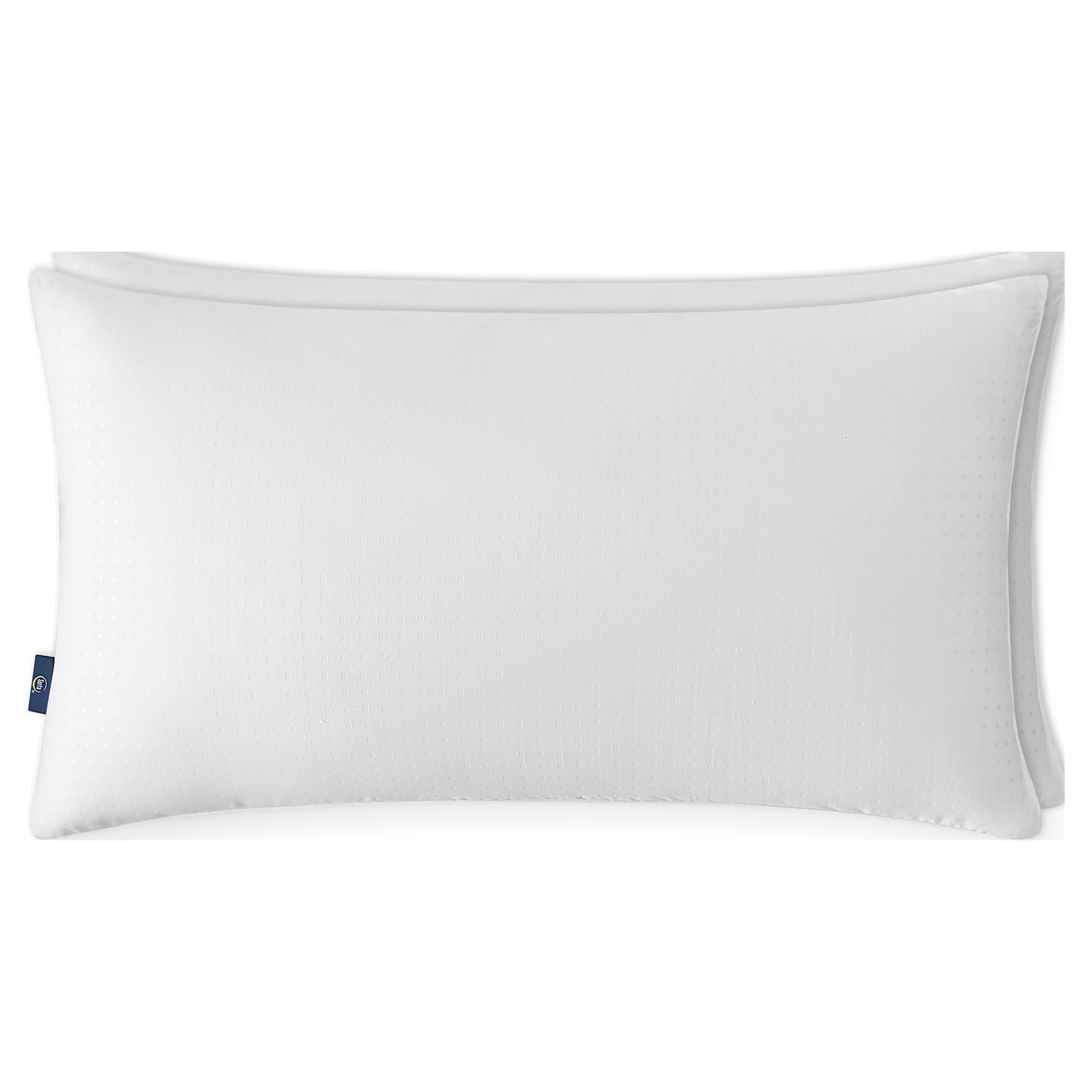 Fluffy Shredded Won't Go Flat Bed Pillow, King, 2 Pack - Ergonomic Memory Foam Pillow for Neck Pain Support Detail