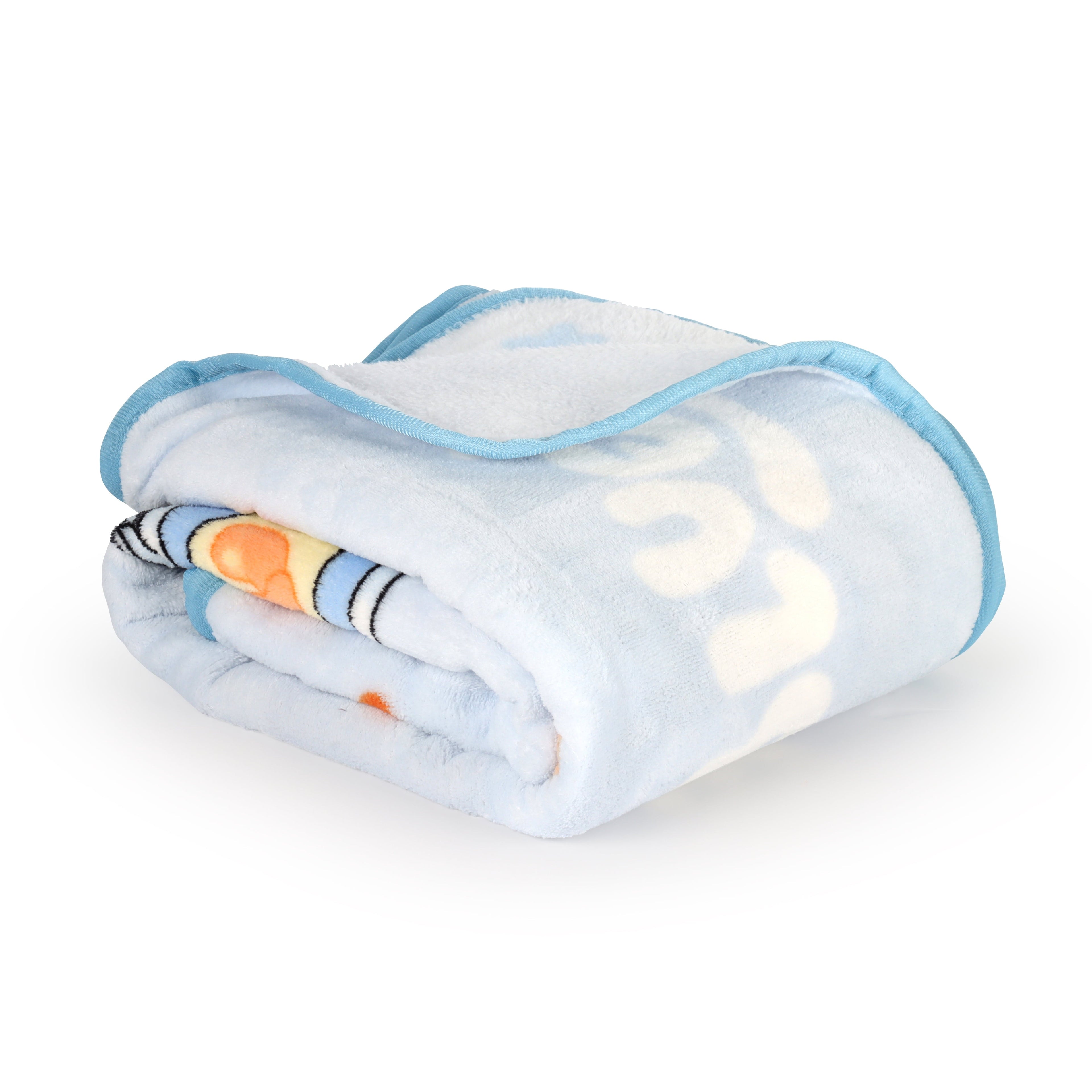 Lightweight Warm Family Kids Throw Blanket, Soft Coral Fleece, Multicolor, 46" x 60" - Lightweight Plush Warm Blanket for All Seasons Detail