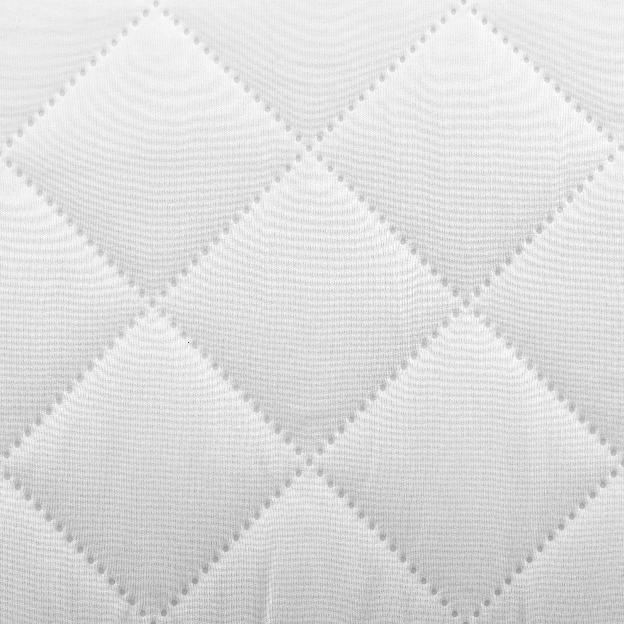 Decorative Plump Memory Foam Cluster Bed Pillow, Standard/Queen, 2 Pack - Decorative Throw Pillow Cushion for Sofa & Bed Detail