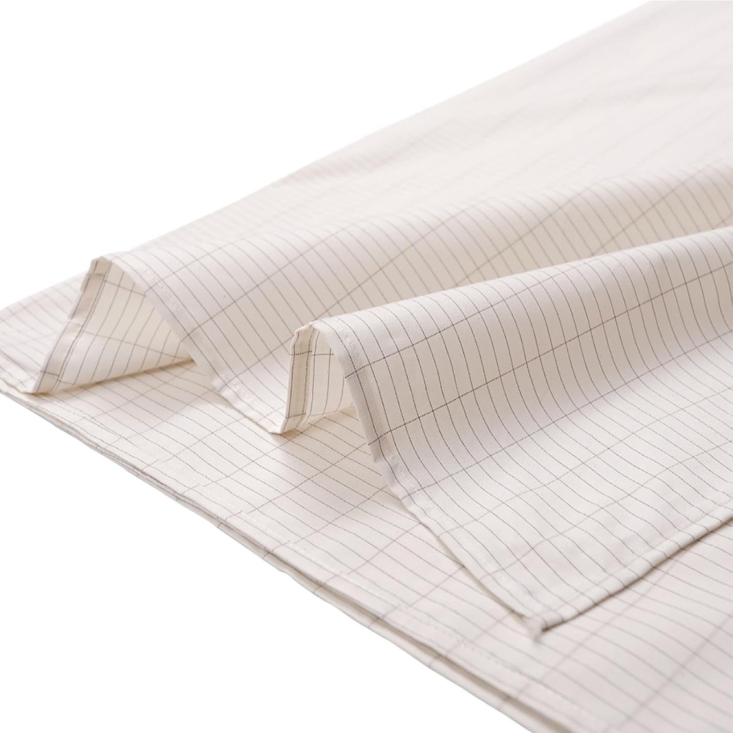 Breathable Luxury Grounding Sheets 39 * 75 inch, Conductive Grounding Sheets with Grounding Cord, Grounding Sheets for Earth with Silve... - Luxury Bed Sheet Set with Deep Pockets Detail