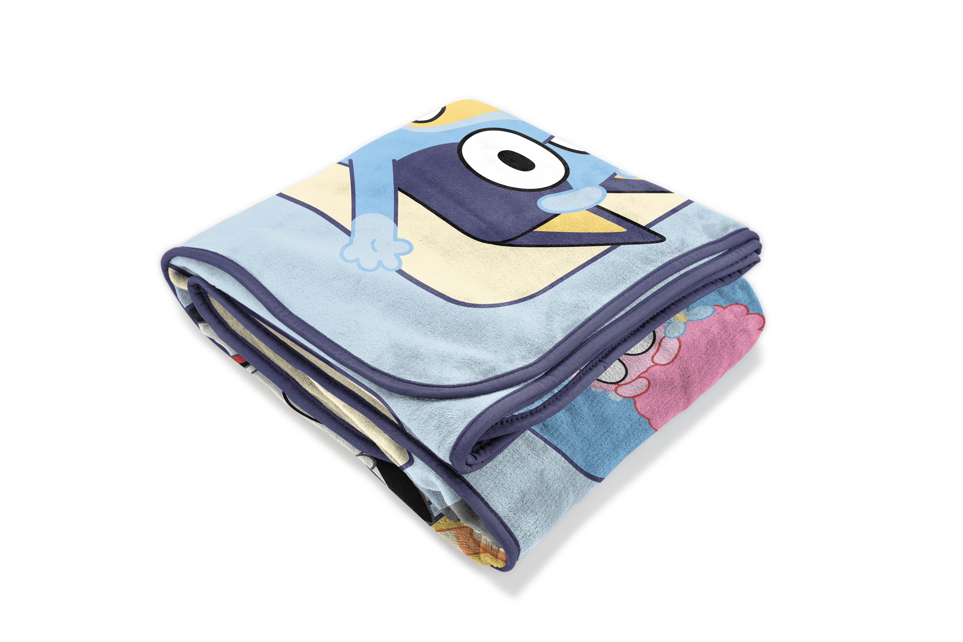 Lightweight Warm BBC & Friends 40x50 Throw Blanket - Luxury Knitted Decorative Throw Blanket with Fringes Detail
