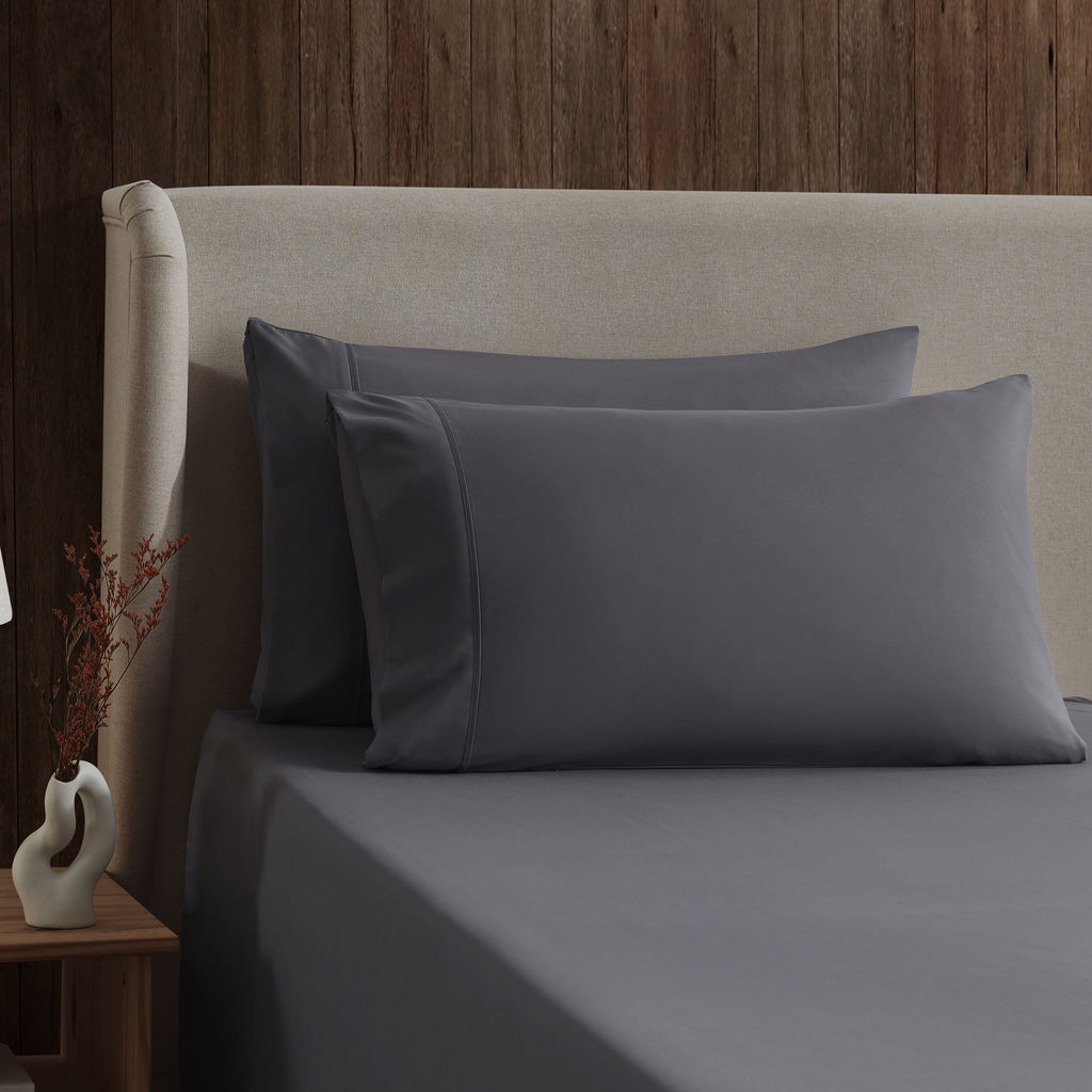 Wrinkle-Resistant Queen Sheets Set, 1800 Series Extra Deep Pocket Sheets Queen Soft Microfiber Bed Sheets, 4 Piece Queen Sheet sets - Breathable Egyptian Cotton Flat & Fitted Sheets Detail