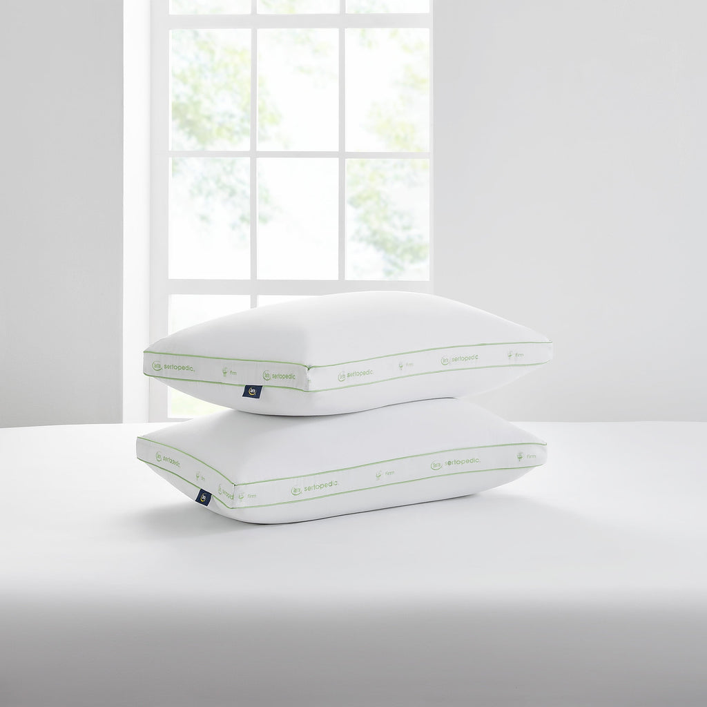 Ergonomic Memory Foam Firm Bed Pillow, Standard/Queen, 2 Pack - Ergonomic Memory Foam Pillow for Neck Pain Support Detail