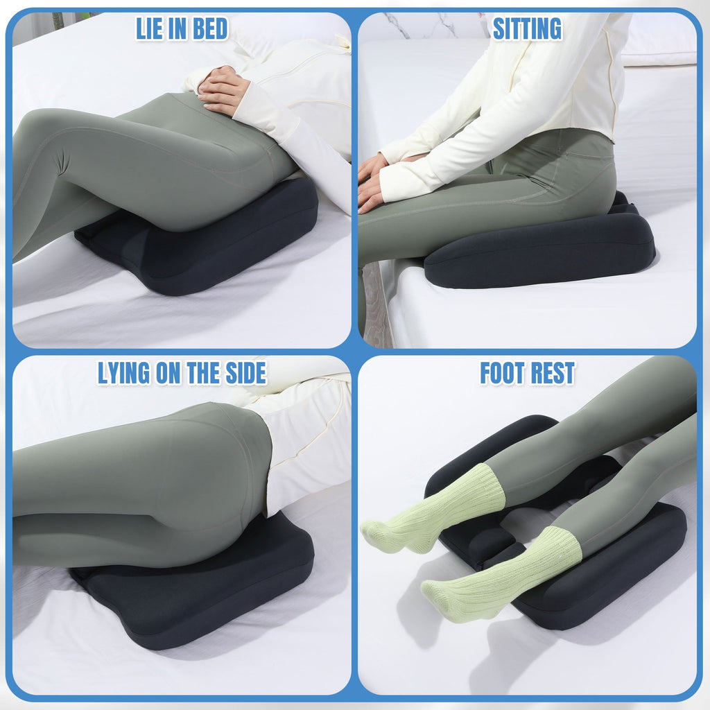 Fluffy Shredded Memory Foam Bed Sore Cushions for Butt, Bedsore Pressure Relief Pillow for Sleeping and Sitting,Cushion for Bed Sores... - Ergonomic Memory Foam Pillow for Neck Pain Support Detail