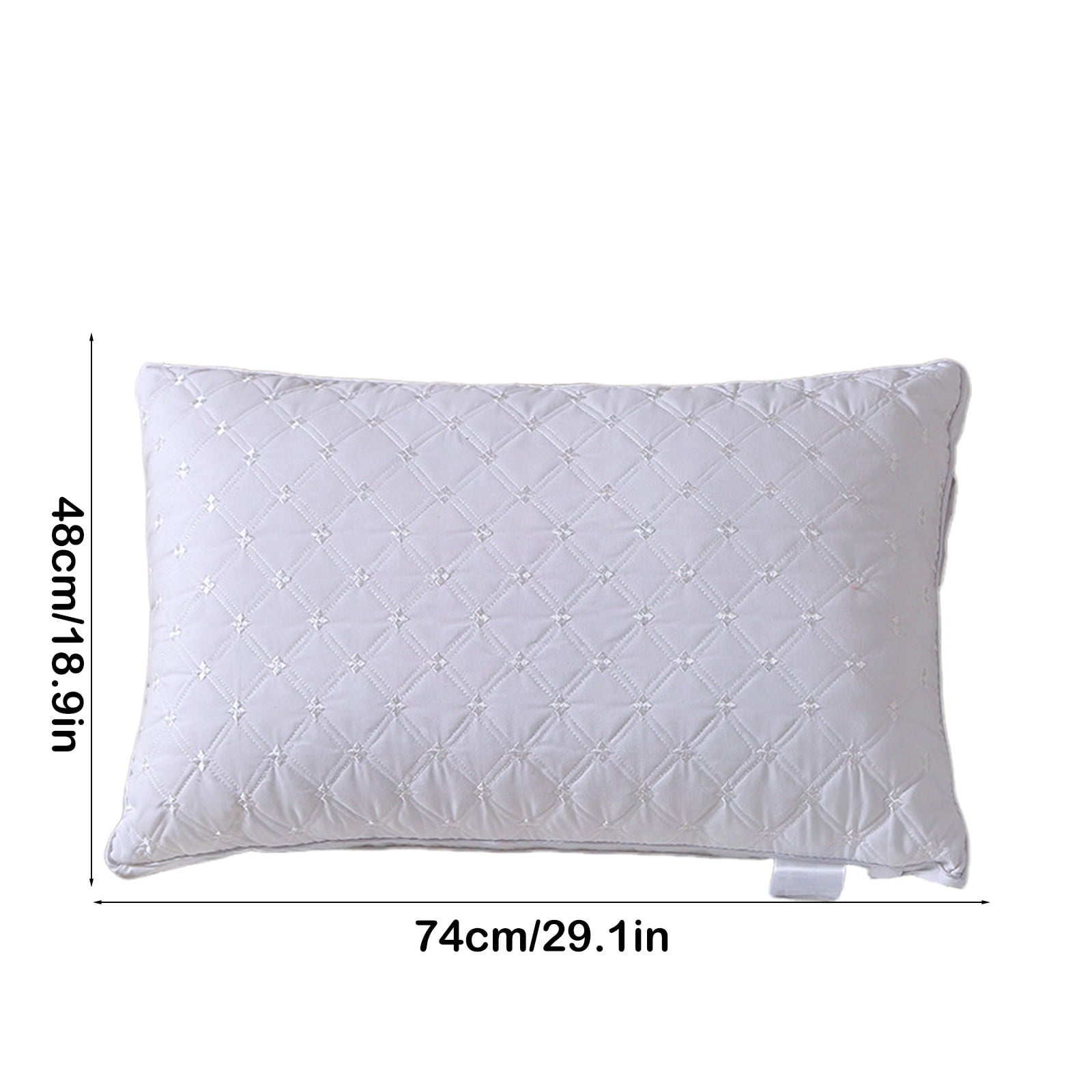 Fluffy Shredded Hotel Grade Extra Soft Pillows Queen Size Set of 2 Supportive Bed Pillow for Back Side and Stomach Sleepers, Breathab... - Hotel Quality Plush Sleeping Pillows Detail