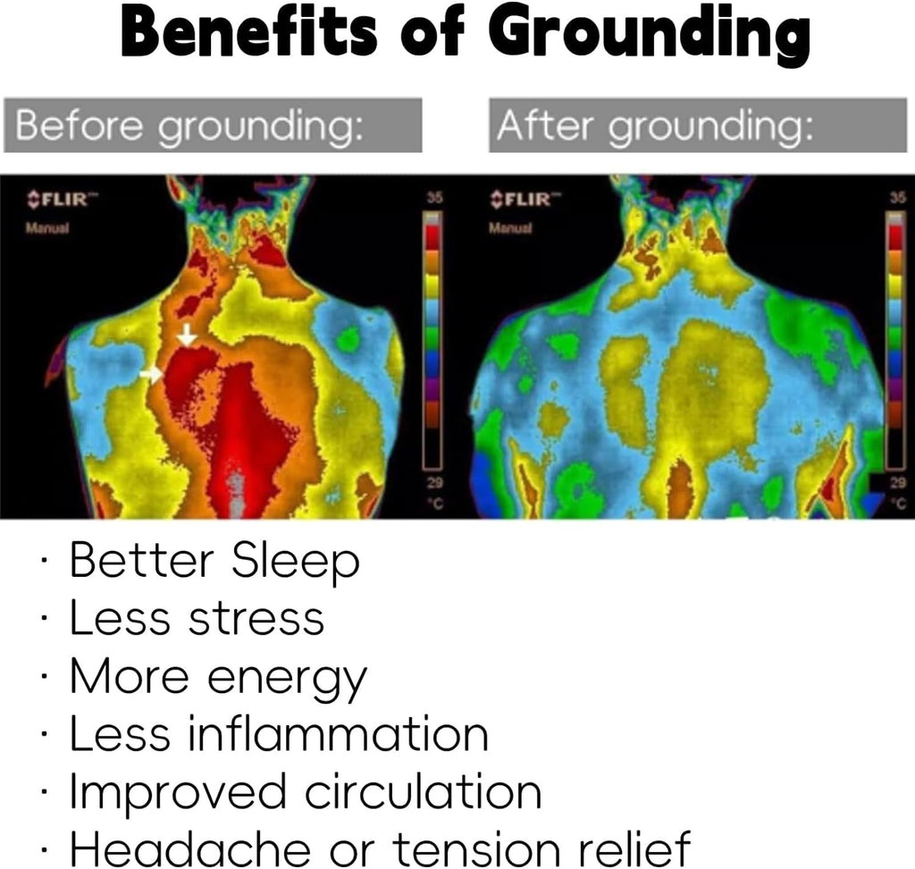 Breathable Luxury Grounding Sheets 39 * 75 inch, Conductive Grounding Sheets with Grounding Cord, Grounding Sheets for Earth with Silve... - Luxury Bed Sheet Set with Deep Pockets Detail