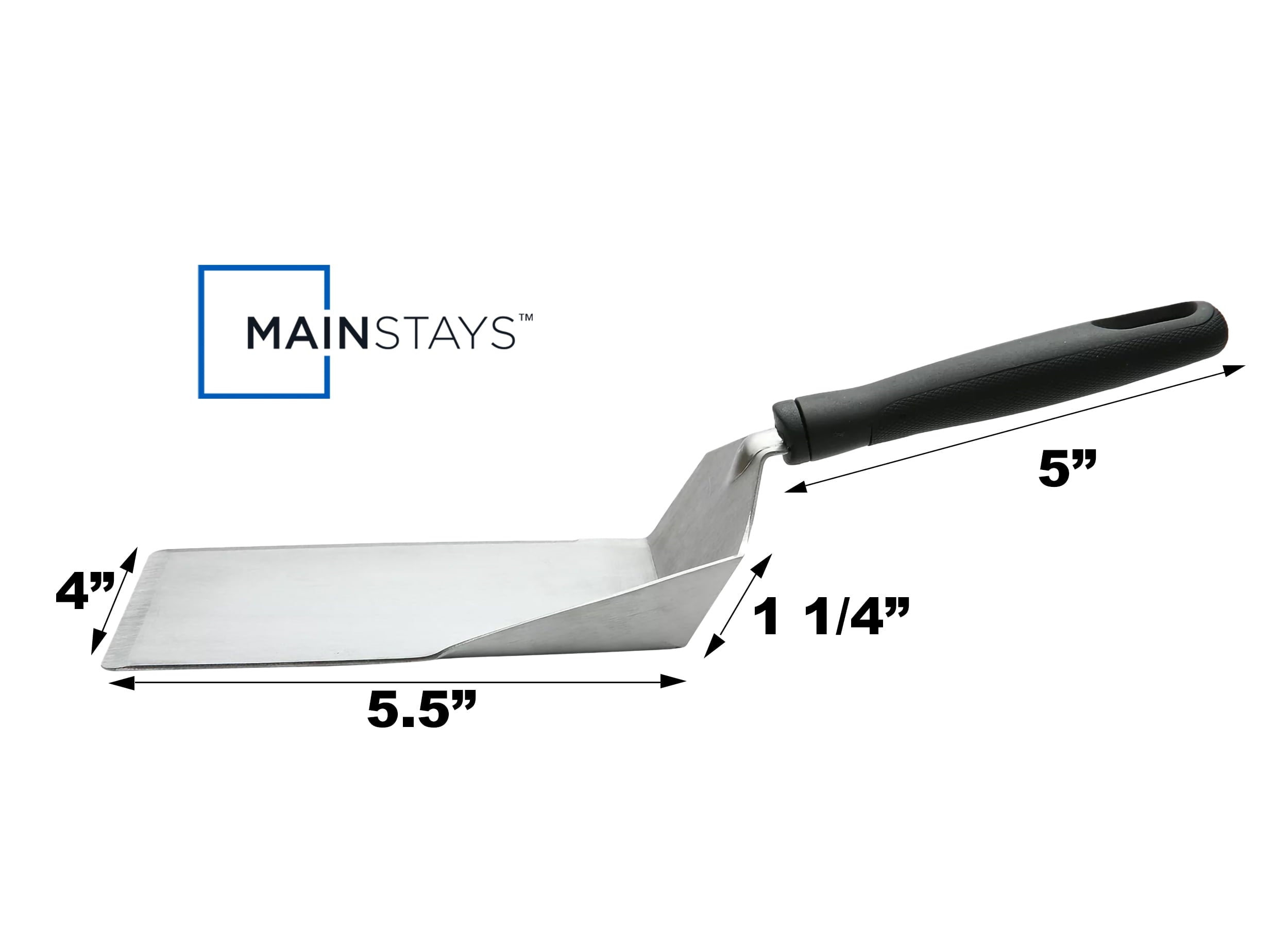 Chef-Quality Dishwasher safe 11.81 in Stainless Steel Kitchen Spatula - Heavy Duty Stainless Steel Kitchen Shears Detail