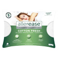 Orthopedic Support Cotton Fresh Bed Pillow, S/Q, White- 2 Pack Antimicrobial Allergy Defense Fabric - Orthopedic Shredded Foam Bed Pillow Set - Default Title