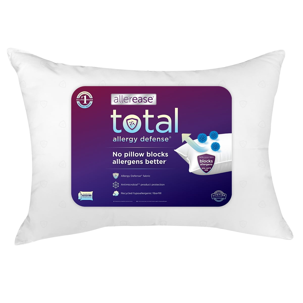 Hotel Collection Bed Pillows, Standard/Queen (2 Count) - Ergonomic Memory Foam Pillow for Neck Pain Support - Default Title