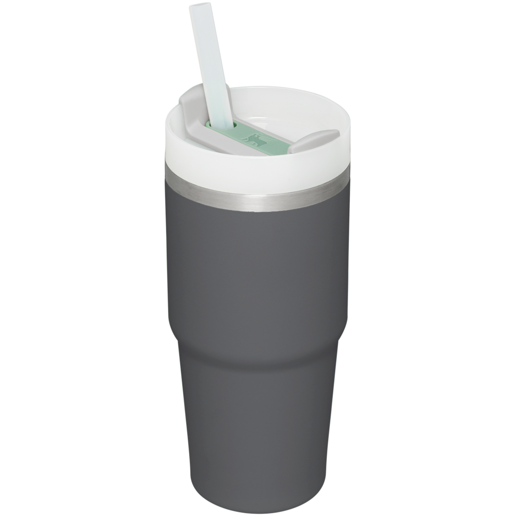 Double-Wall Vacuum The Quencher H2.0 Flowstate Tumbler D214X - Double-Wall Vacuum Insulated Travel Tumbler with Straw Detail