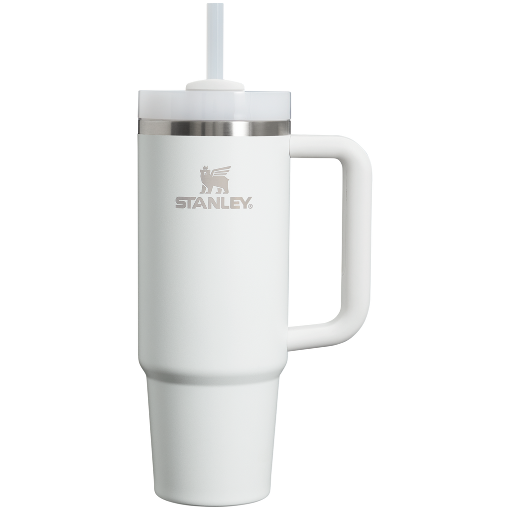 Splash-Resistant FlowState The Quencher H2.0 Flowstate Tumbler D051L - FlowState 3-Position Lid Insulated Travel Mug - Frost