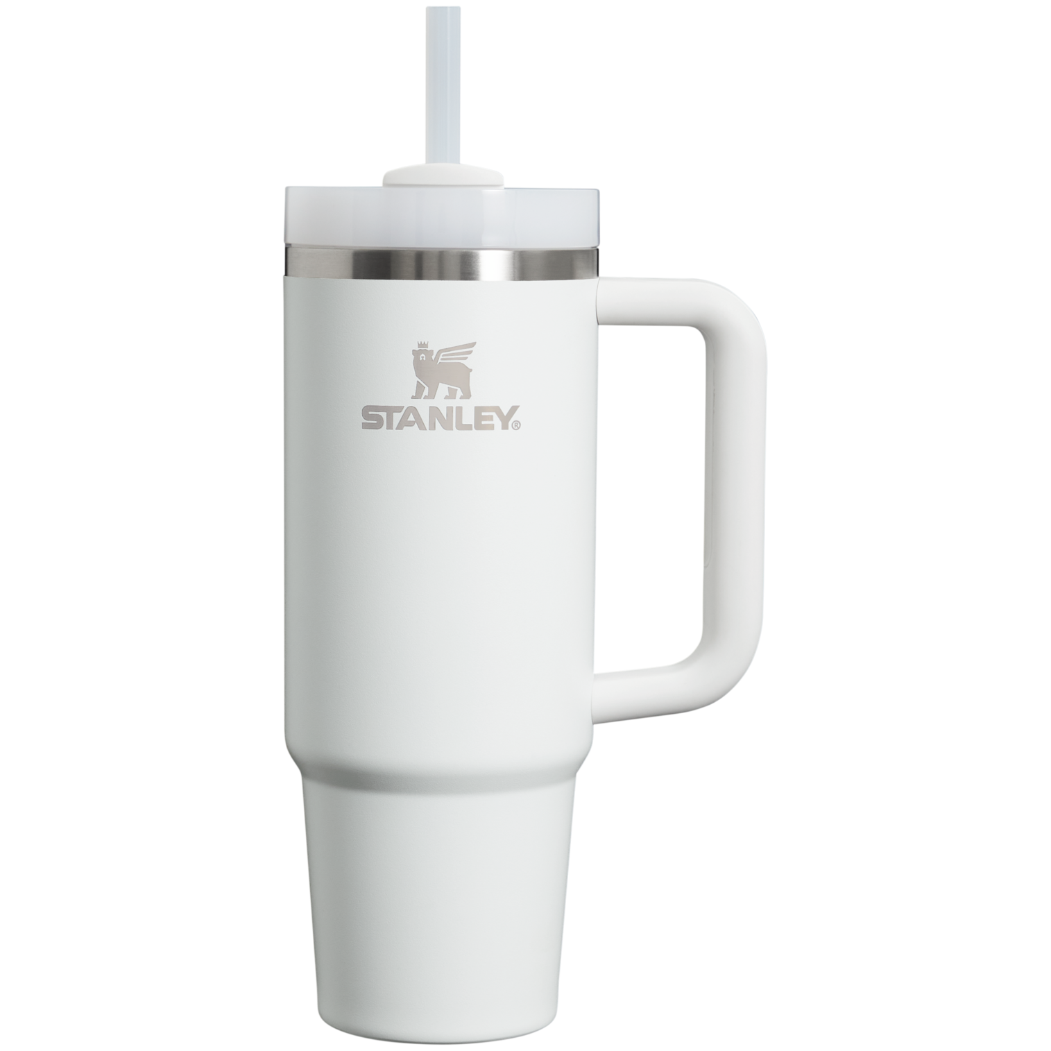 Splash-Resistant FlowState The Quencher H2.0 Flowstate Tumbler D051L - FlowState 3-Position Lid Insulated Travel Mug - Frost