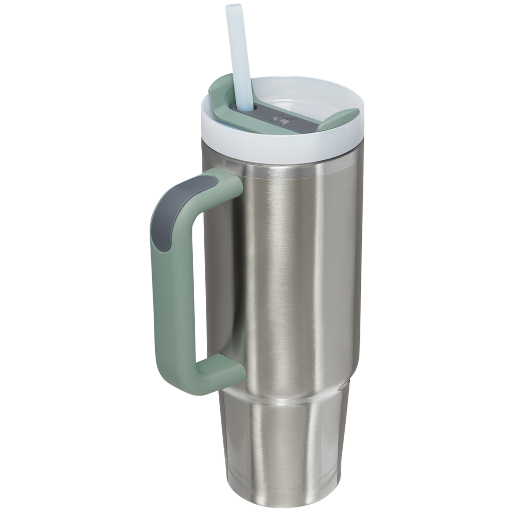 Splash-Resistant FlowState The Quencher H2.0 Flowstate Tumbler D051L - FlowState 3-Position Lid Insulated Travel Mug Detail