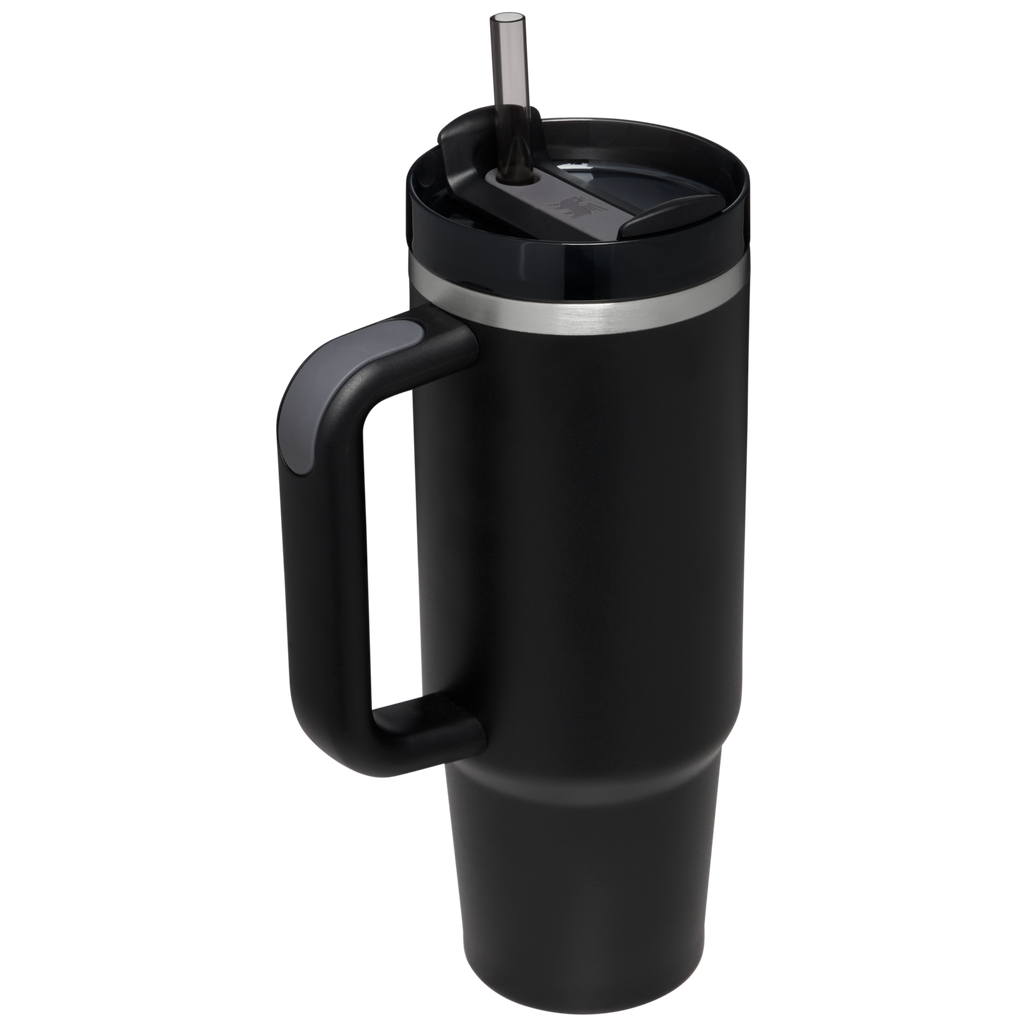 Splash-Resistant FlowState The Quencher H2.0 Flowstate Tumbler D051L - FlowState 3-Position Lid Insulated Travel Mug Detail