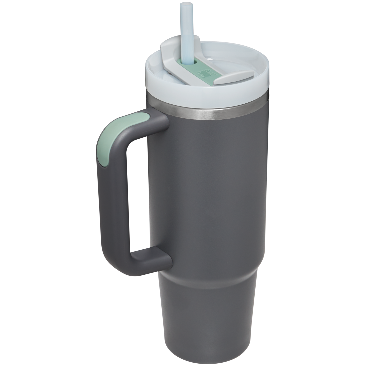 Double-Wall Vacuum The Quencher H2.0 Flowstate Tumbler | Stanley Create D331C - Double-Wall Vacuum Insulated Travel Tumbler with Straw Detail