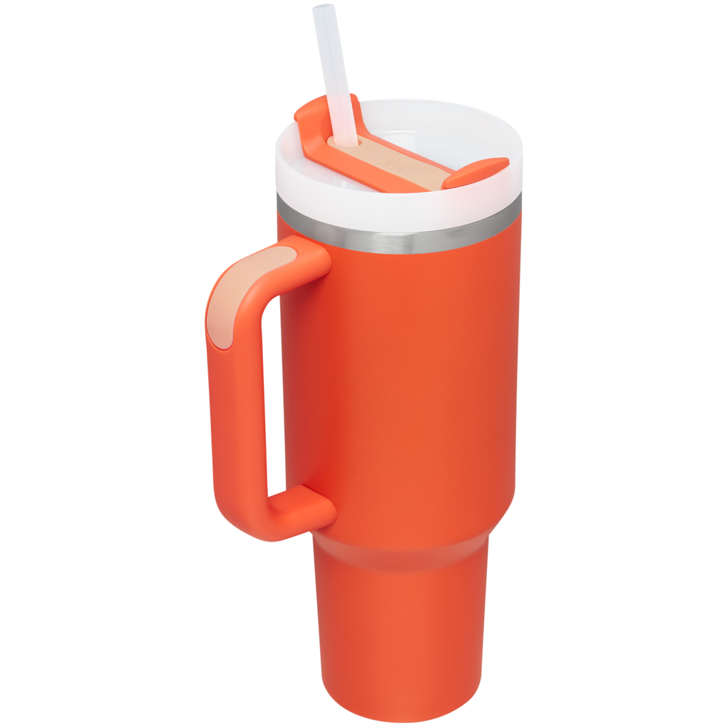 Insulated Travel The Quencher H2.0 Flowstate Tumbler  | Stanley Create D332L - Premium Stainless Steel Straw Cup for All-Day Hydration Detail