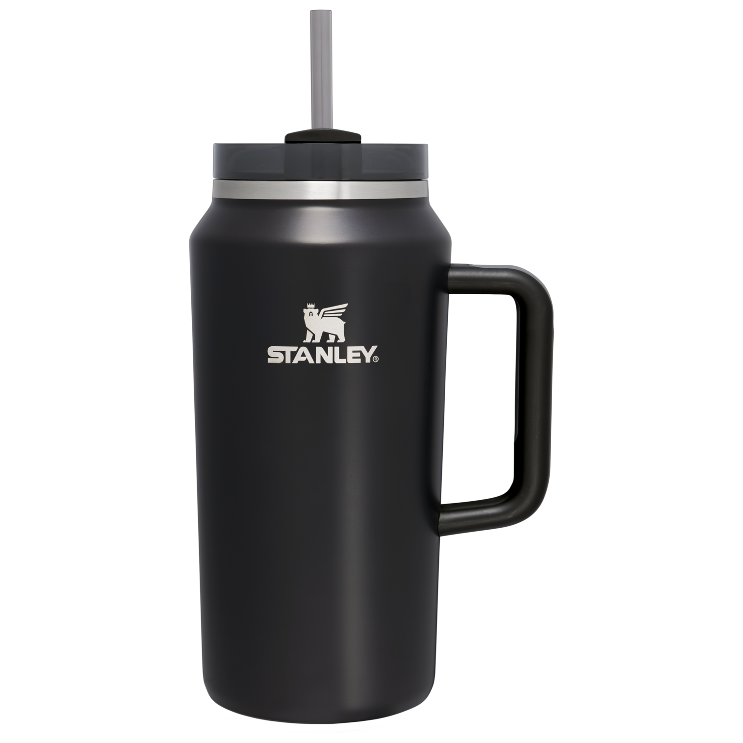 Double-Wall Vacuum The Quencher H2.0 Flowstate Tumbler D365U - FlowState 3-Position Lid Insulated Travel Mug - Black Glow