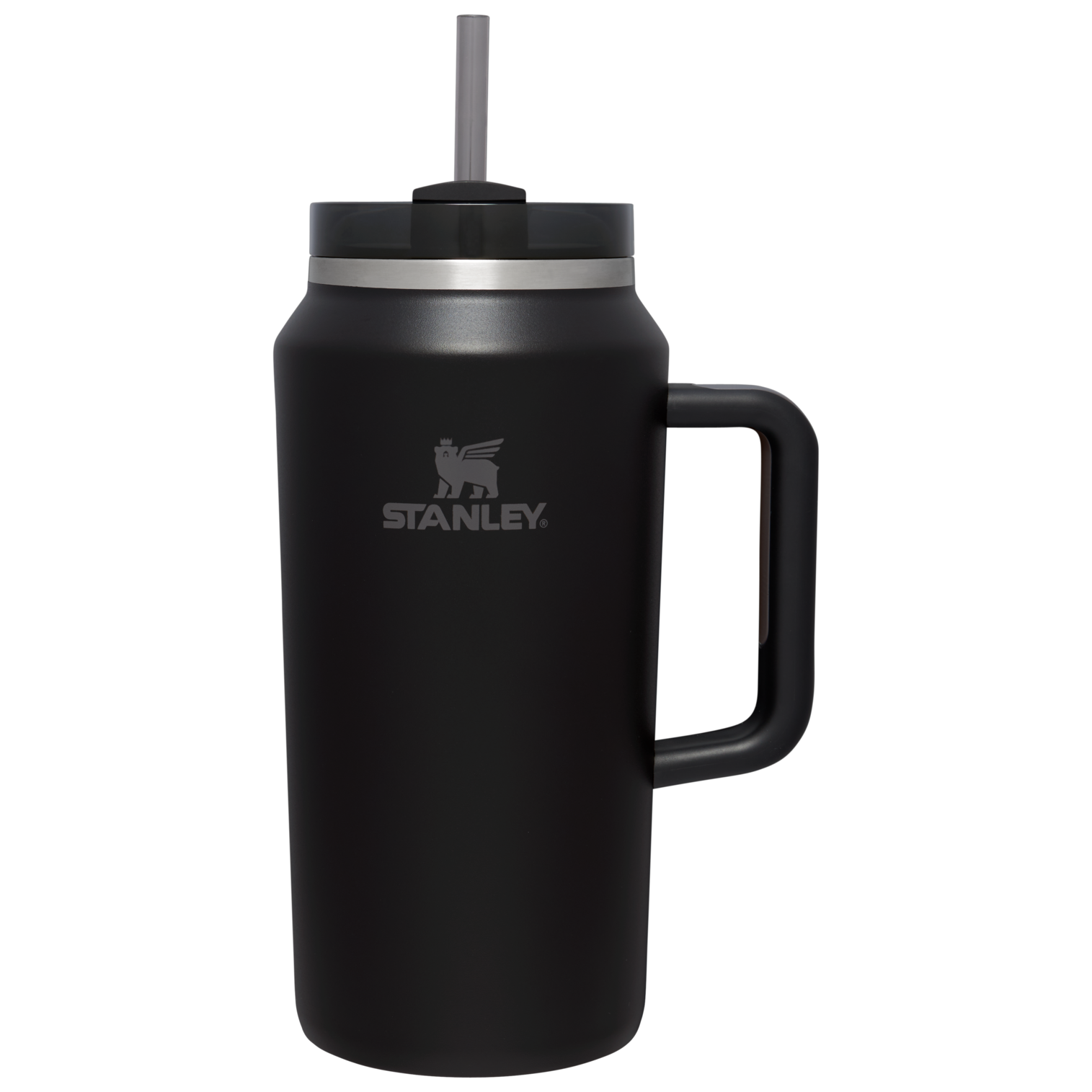 Double-Wall Vacuum The Quencher H2.0 Flowstate Tumbler D365U - FlowState 3-Position Lid Insulated Travel Mug - Black