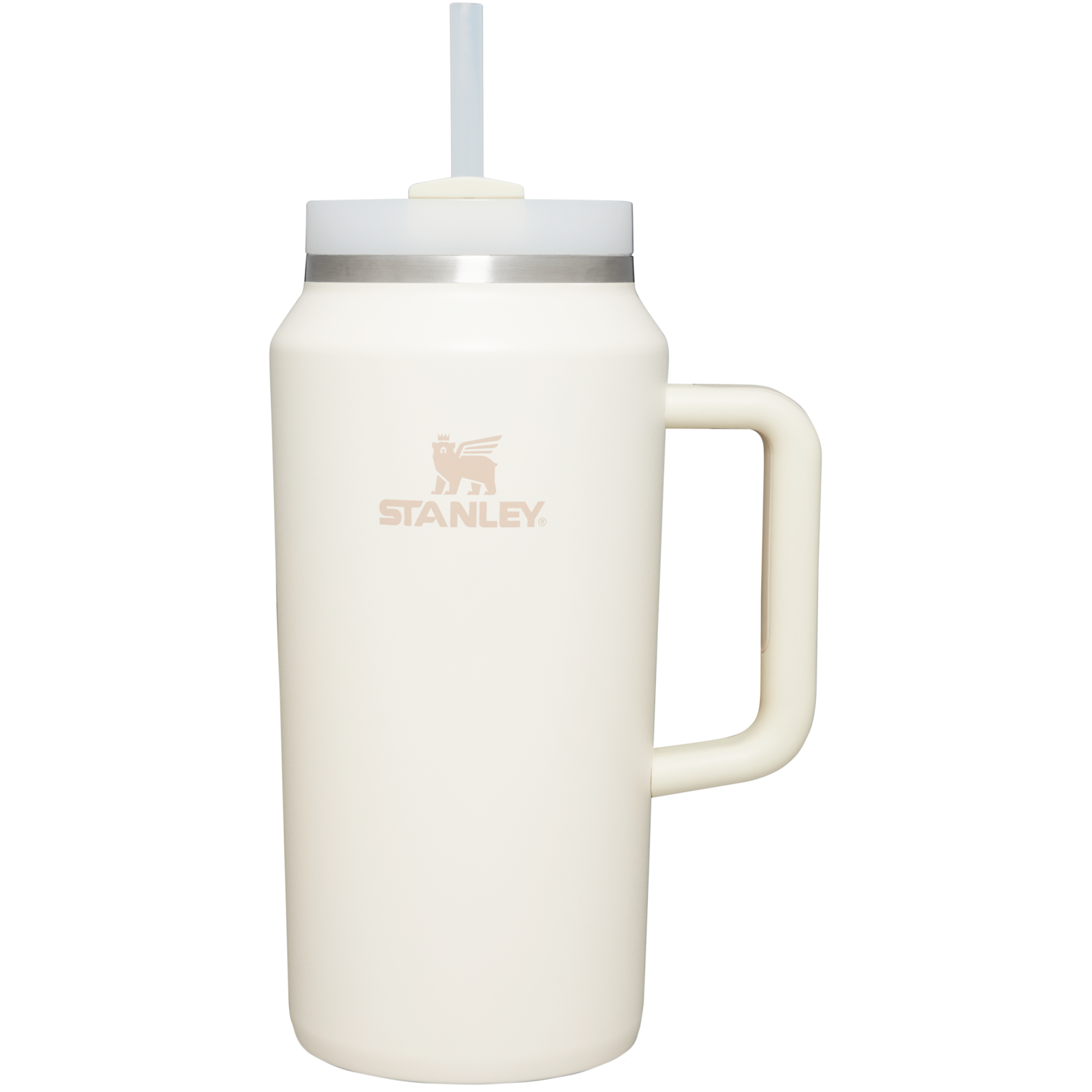 Double-Wall Vacuum The Quencher H2.0 Flowstate Tumbler D365U - FlowState 3-Position Lid Insulated Travel Mug - Cream