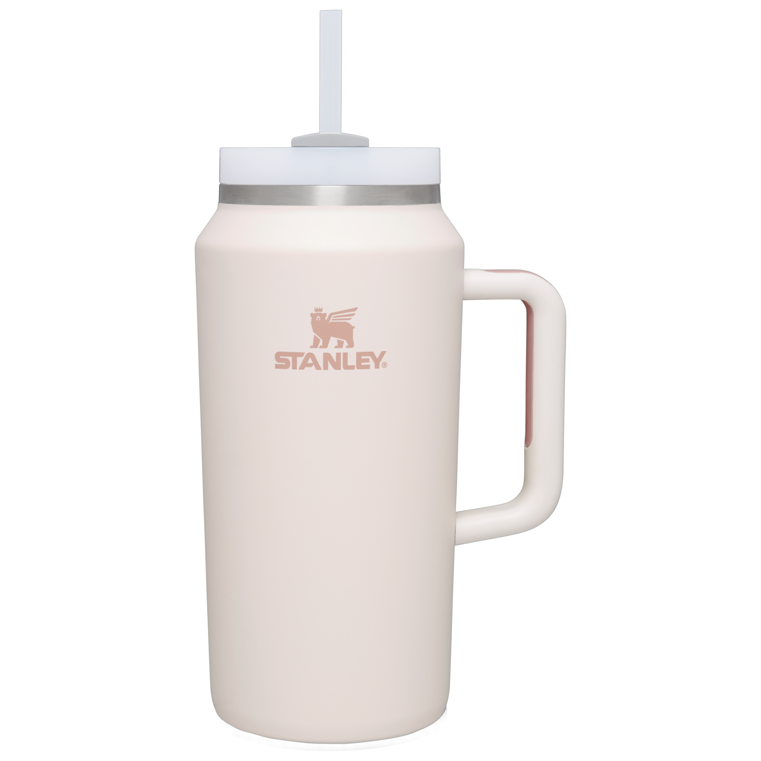 Double-Wall Vacuum The Quencher H2.0 Flowstate Tumbler D365U - FlowState 3-Position Lid Insulated Travel Mug - Rose Quartz