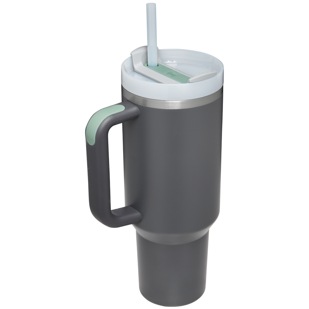 Car-Cup Friendly The Quencher H2.0 Flowstate Tumbler D050X - Premium Stainless Steel Straw Cup for All-Day Hydration Detail