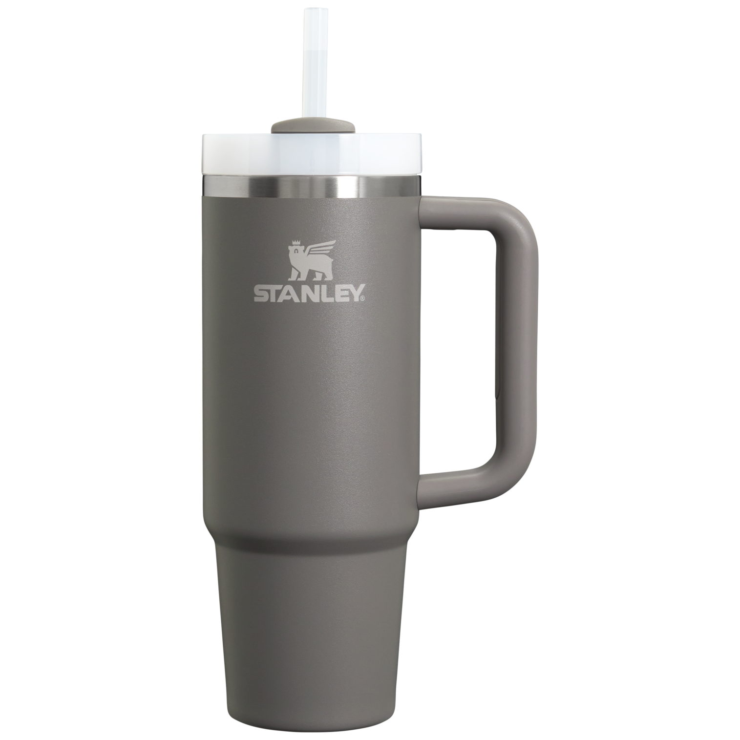 Splash-Resistant FlowState The Quencher H2.0 Flowstate Tumbler D051L - FlowState 3-Position Lid Insulated Travel Mug - Stone