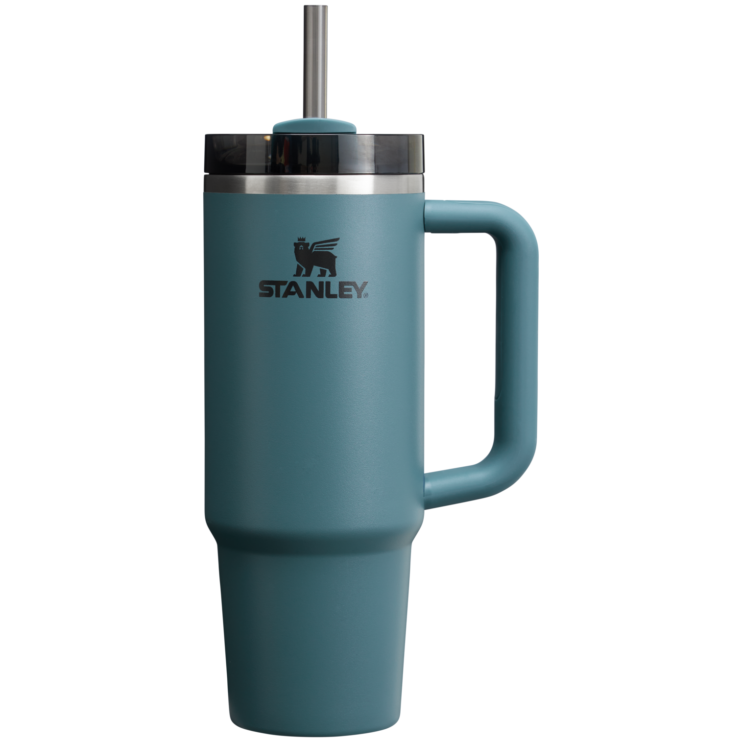 Double-Wall Vacuum The Quencher H2.0 Flowstate Tumbler | Stanley Create D331C - Double-Wall Vacuum Insulated Travel Tumbler with Straw Detail