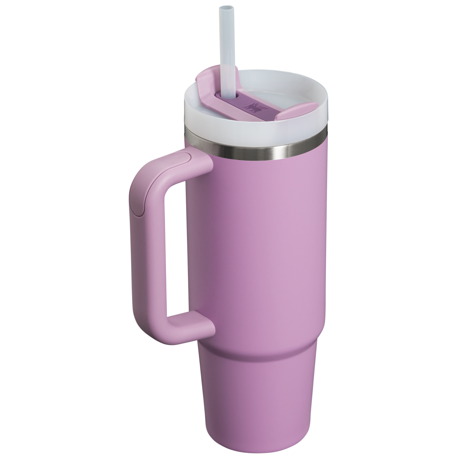 Double-Wall Vacuum The Quencher H2.0 Flowstate Tumbler | Stanley Create D331C - Double-Wall Vacuum Insulated Travel Tumbler with Straw Detail