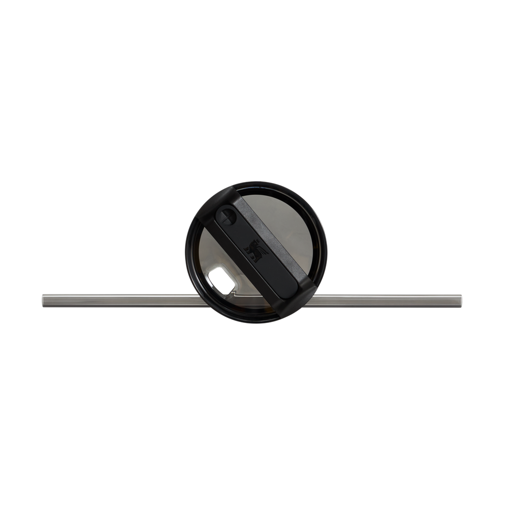 Splash-Resistant FlowState The Black Chroma Quencher H2.0 Flowstate Tumbler D252B - Double-Wall Vacuum Insulated Travel Tumbler with Straw Detail