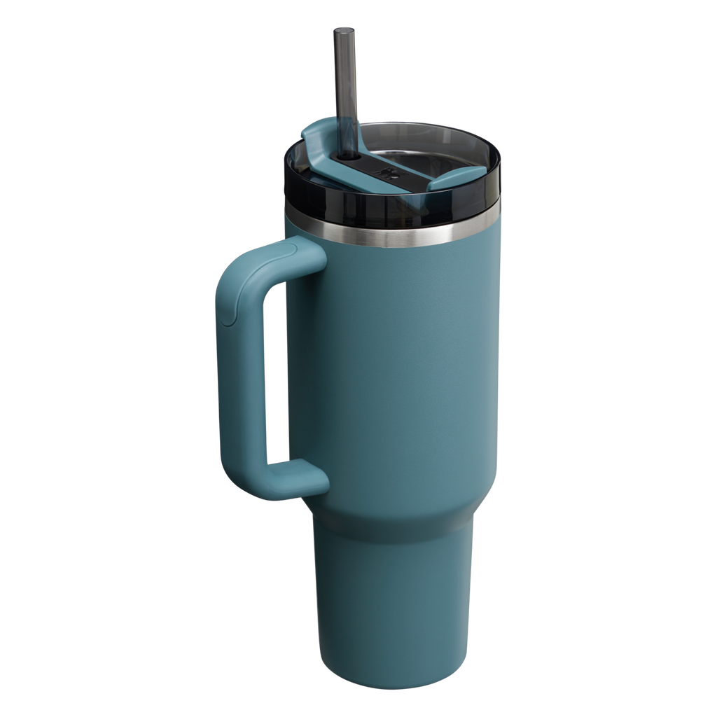 Insulated Travel The Quencher H2.0 Flowstate Tumbler  | Stanley Create D332L - Premium Stainless Steel Straw Cup for All-Day Hydration Detail