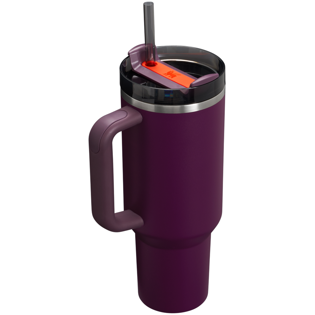 Car-Cup Friendly The Quencher H2.0 Flowstate Tumbler D050X - Premium Stainless Steel Straw Cup for All-Day Hydration Detail