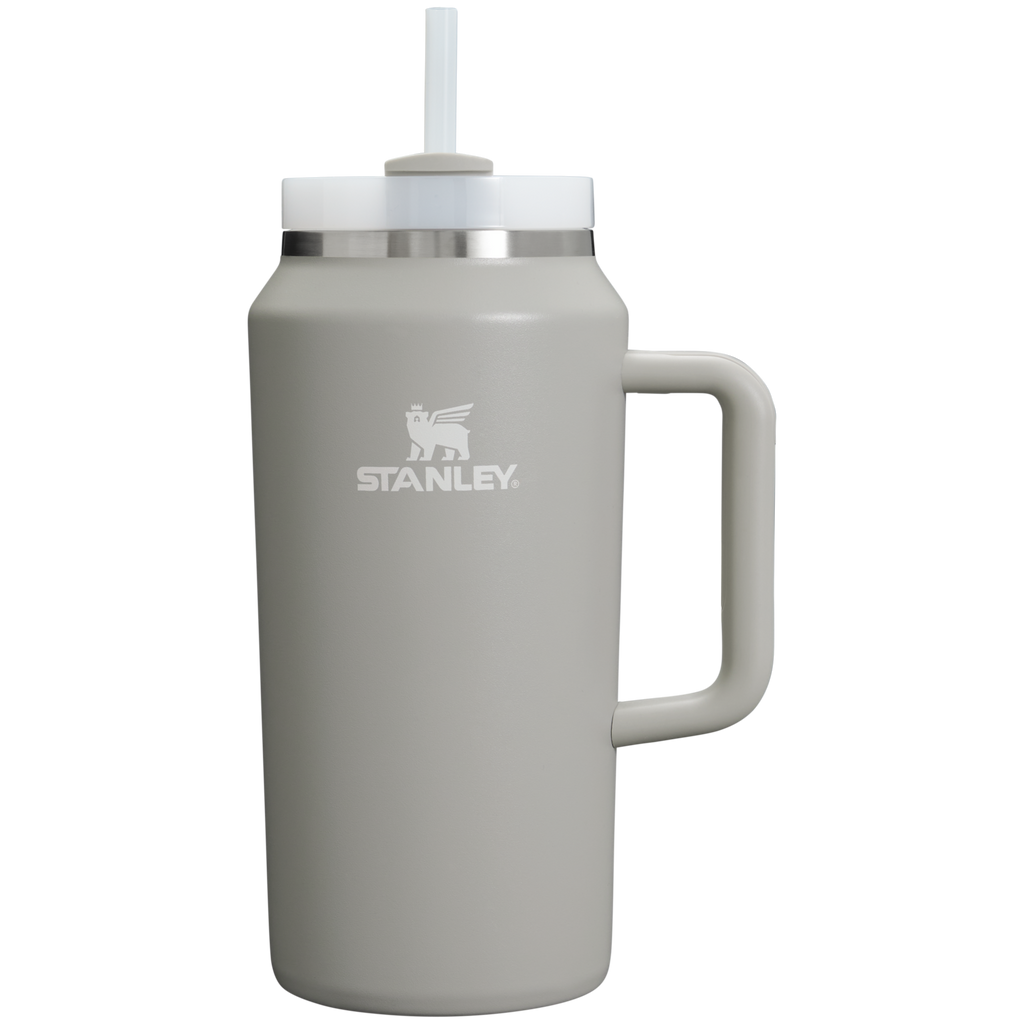 Double-Wall Vacuum The Quencher H2.0 Flowstate Tumbler D365U - FlowState 3-Position Lid Insulated Travel Mug - Ash