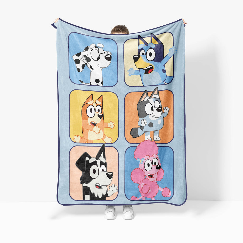 Lightweight Warm BBC & Friends 40x50 Throw Blanket - Luxury Knitted Decorative Throw Blanket with Fringes - Default Title