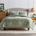 Heavyweight Warmth King, Comforter Set with Shams - Soft and Cozy, Green - Cloud-Like Soft Lightweight Bed Comforter - Default Title
