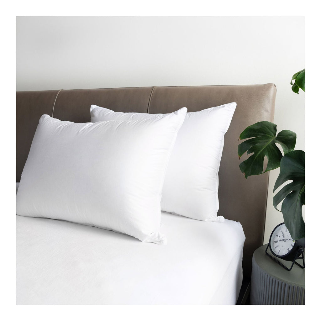 Hotel Collection Microflex Hospitality Bed Pillow - Standard - Firm - 10 Pack - Orthopedic Shredded Foam Bed Pillow Set - Default Title