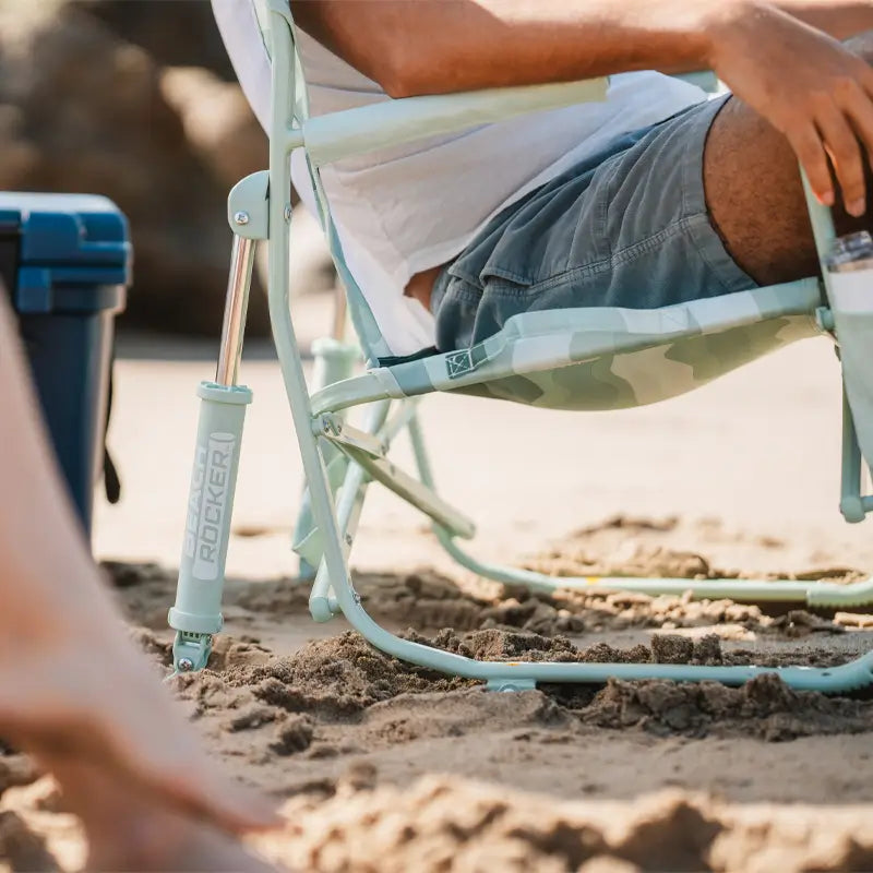 Heavy-Duty Freestyle Beach Rocker - Choice 712 - Freestyle Rocker Portable Outdoor Folding Chair Detail