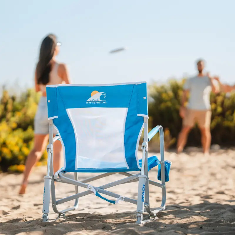 Heavy-Duty Freestyle Beach Rocker - Choice 712 - Freestyle Rocker Portable Outdoor Folding Chair Detail