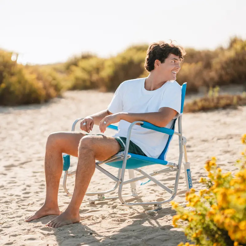 Heavy-Duty Freestyle Beach Rocker - Choice 712 - Freestyle Rocker Portable Outdoor Folding Chair Detail