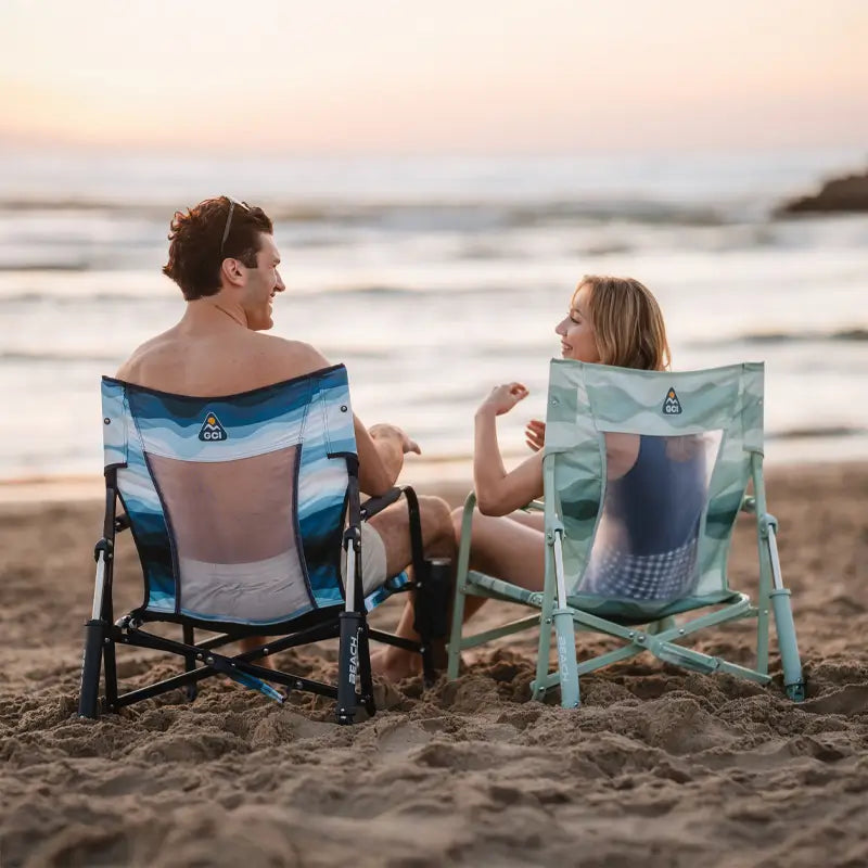 Heavy-Duty Freestyle Beach Rocker - Choice 712 - Freestyle Rocker Portable Outdoor Folding Chair Detail