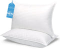 Orthopedic Support Bed Pillows 2-Pack Queen Size Luxury Hotel Pillow for Side and Back Sleeper Pillows for Bed with Cooling Cover - Hotel Quality Plush Sleeping Pillows - Default Title