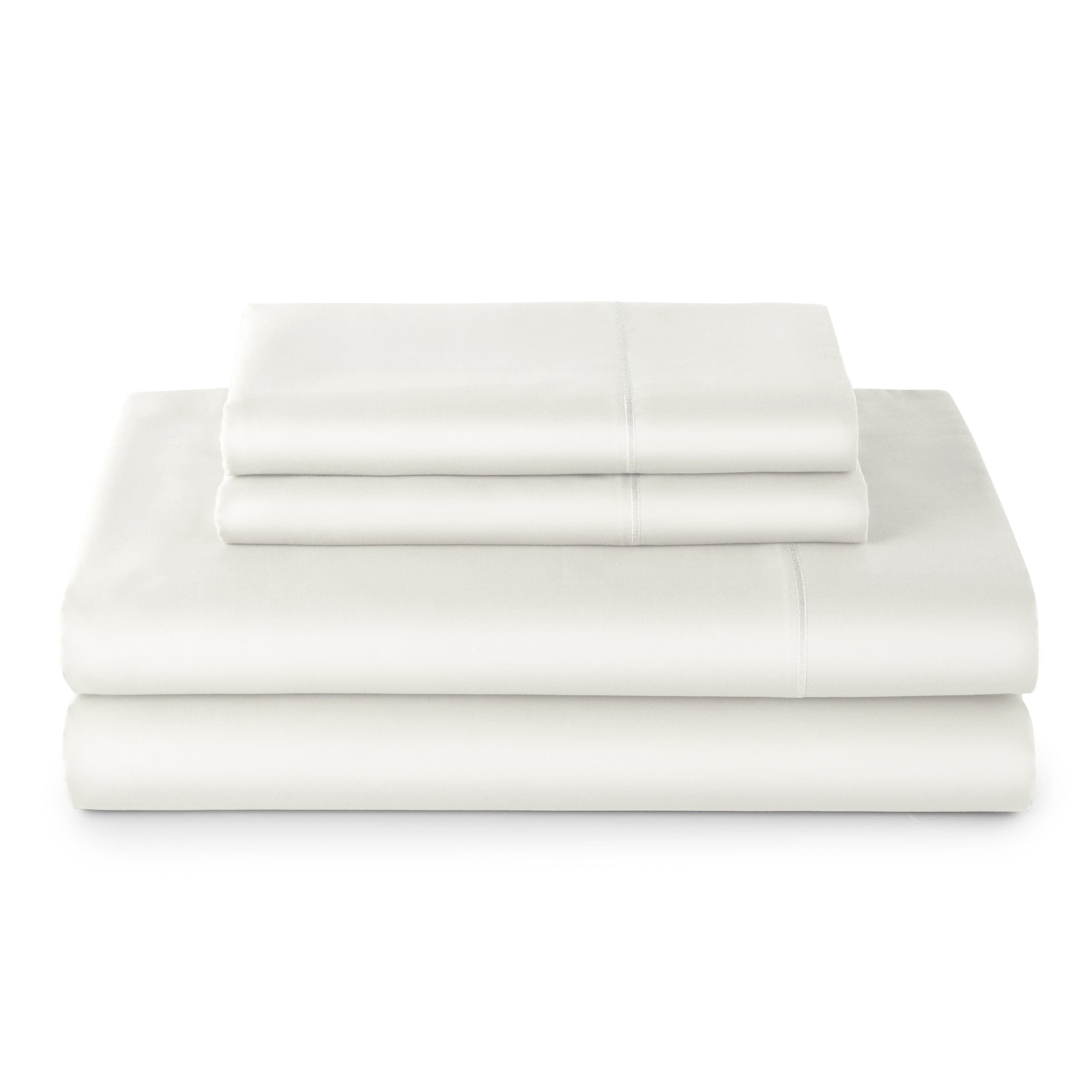 Ultra-Soft 4-Piece 400 Thread Count Vanilla Dream Performance Bed Sheet Set, King - Premium Ultra-Soft Pillowcase Pair for Sleeping - Default Title