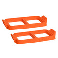Durable Steel Silicone Egg Ring Tray Set with Heat-Resistant Handles, 2-Piece - Professional Kitchen Tool for Culinary Enthusiasts - Default Title