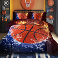 Hypoallergenic Cloud Twin Comforter Set, 3 Pieces Sport Bedding Set for Kids Boys Teens Brushed Microfiber Basketball Comforter Set, 66x90... - Hypoallergenic Ultra-Fluffy Quilt for Winter - Default Title