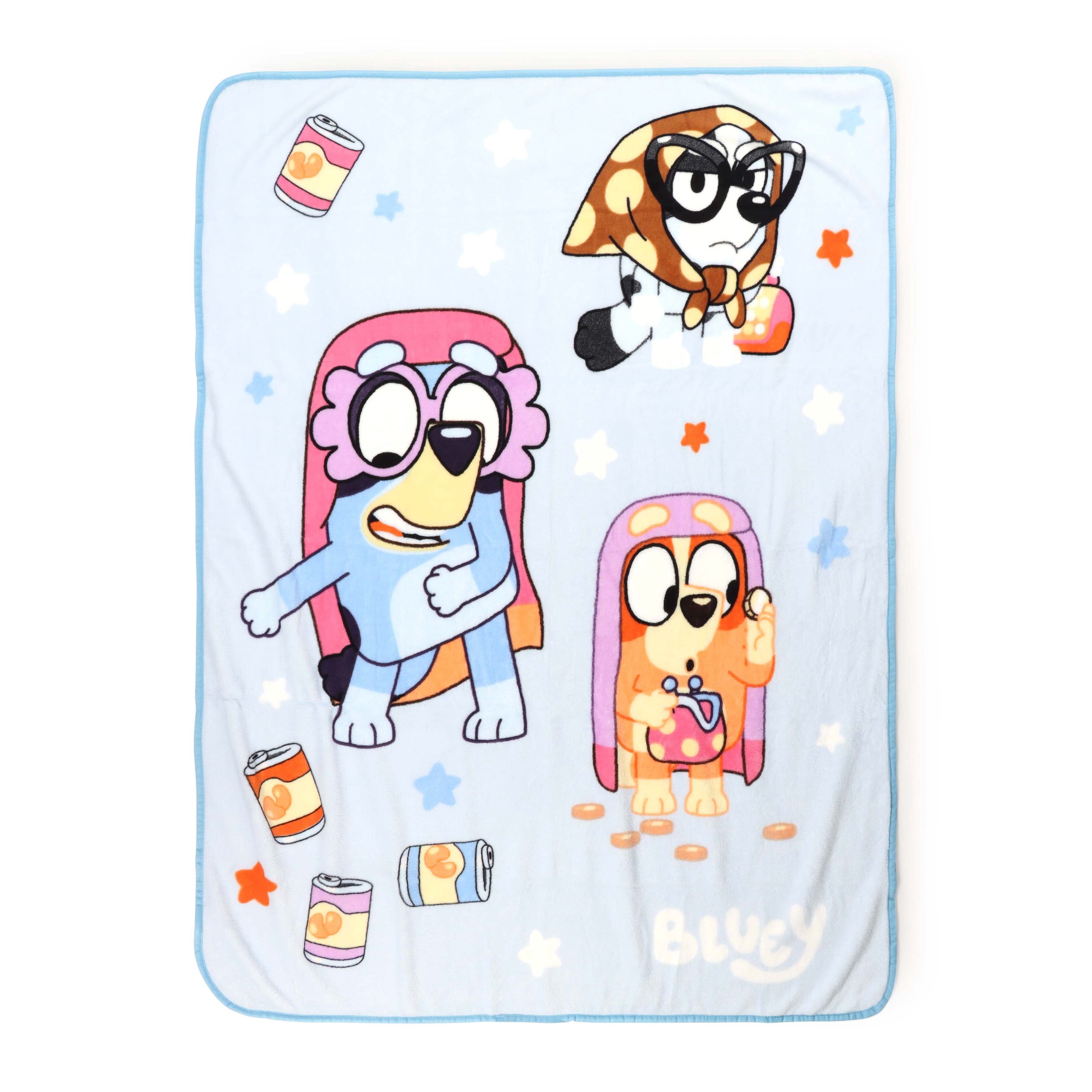 Lightweight Warm Family Kids Throw Blanket, Soft Coral Fleece, Multicolor, 46" x 60" - Lightweight Plush Warm Blanket for All Seasons - Default Title