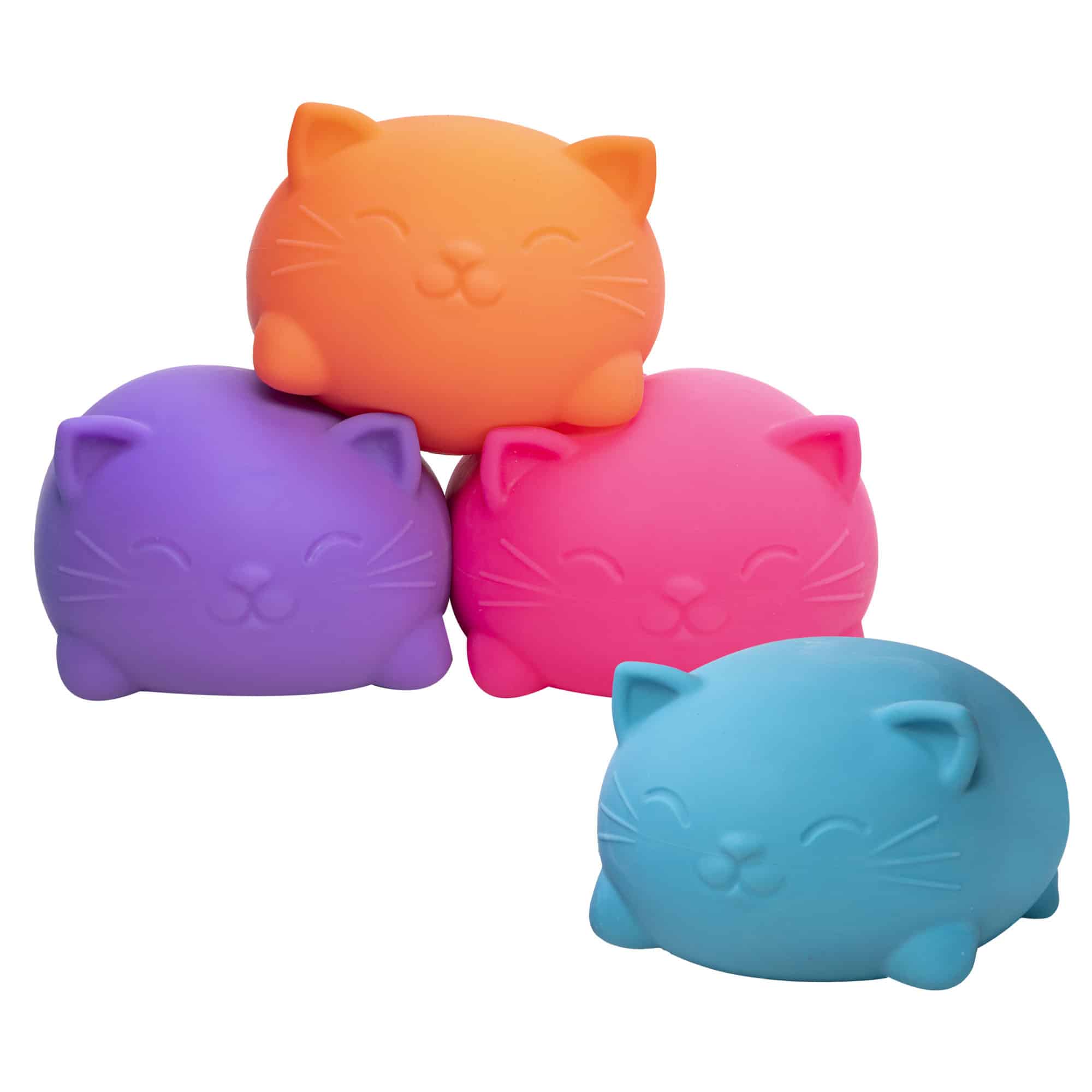 Cute Collectible Super NeeDoh Cool Cats | Select Opal Prairie - Collectible Shaggy Monster Squishable Toy Detail