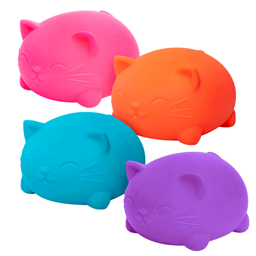 Cute Collectible Super NeeDoh Cool Cats | Select Opal Prairie - Collectible Shaggy Monster Squishable Toy Detail