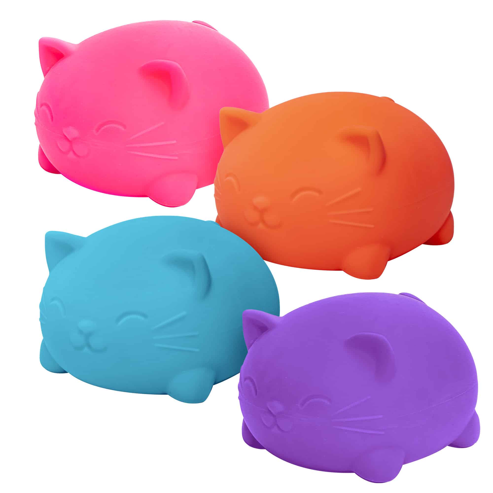 Cute Collectible Super NeeDoh Cool Cats | Select Opal Prairie - Collectible Shaggy Monster Squishable Toy Detail