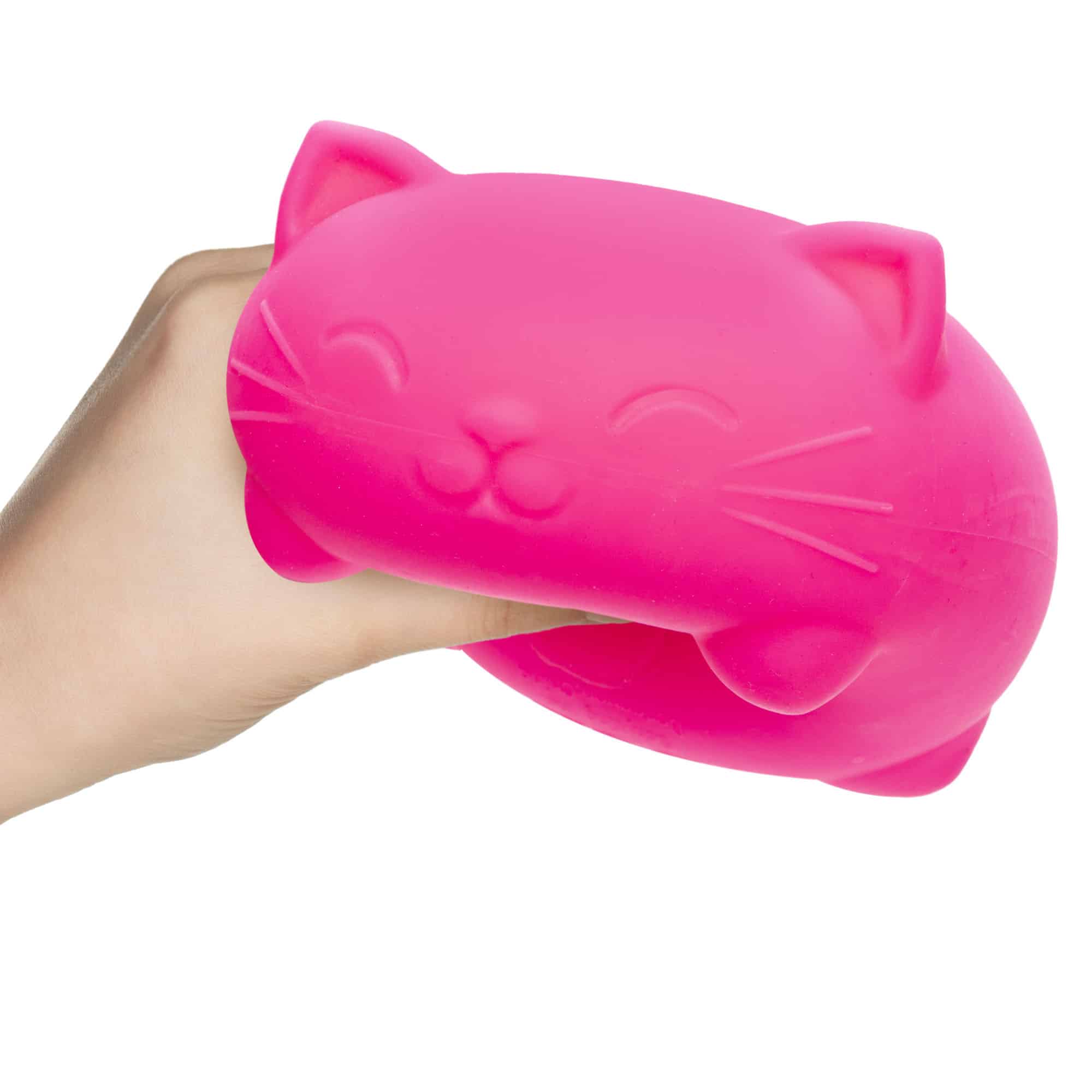 Cute Collectible Super NeeDoh Cool Cats | Select Opal Prairie - Collectible Shaggy Monster Squishable Toy Detail