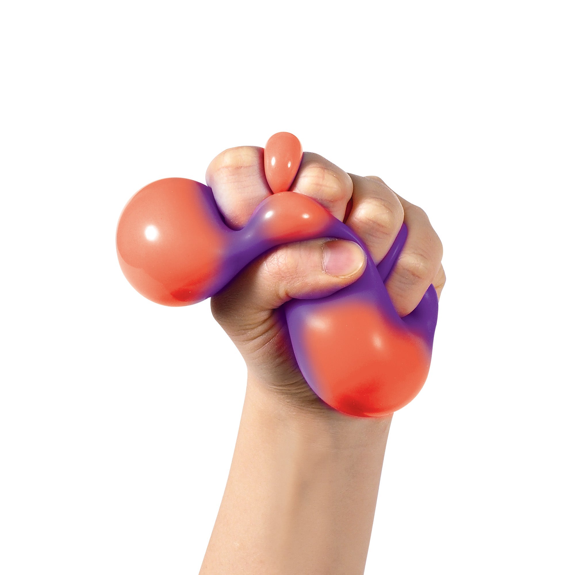 Whimsical Doughnut NeeDoh Color Change Squeeze Heart | Reserve Opal Summit - Squishy Dohnut Sweet Treat Shaped Stress Toy Detail