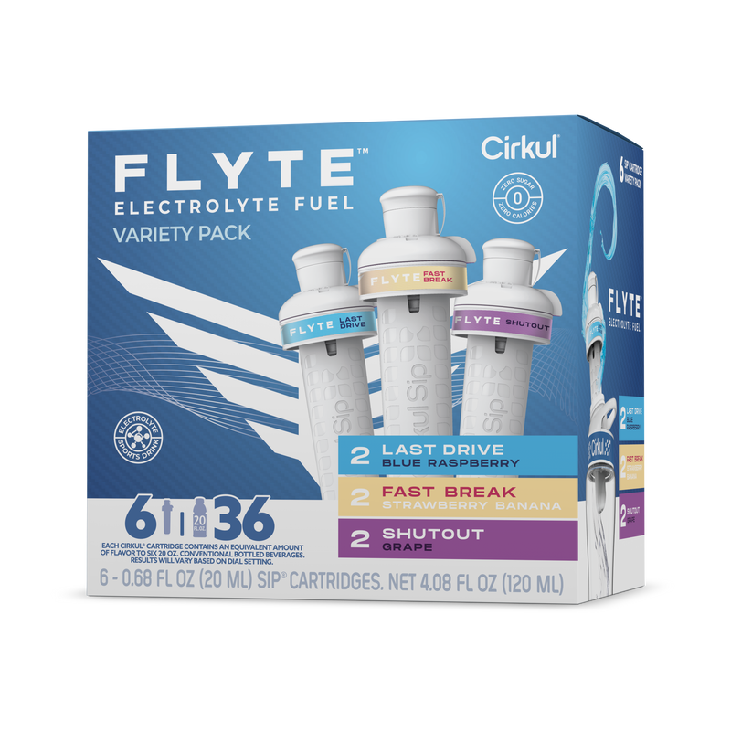 Zero-Calorie Flyte 6-Pack Variety Pack MMZB - Zero-Calorie Multi-Flavor Sip Pods for Water Bottle - Default Title